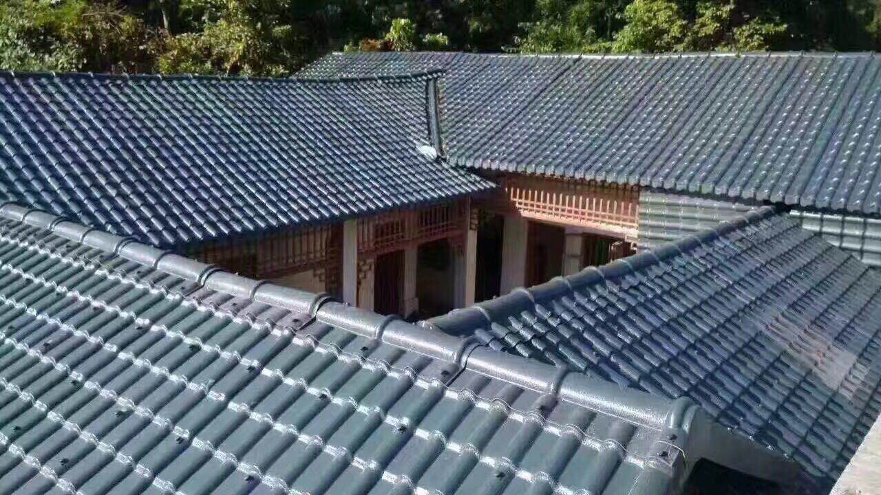 樹(shù)脂瓦工程案例 樹(shù)脂瓦工程案例